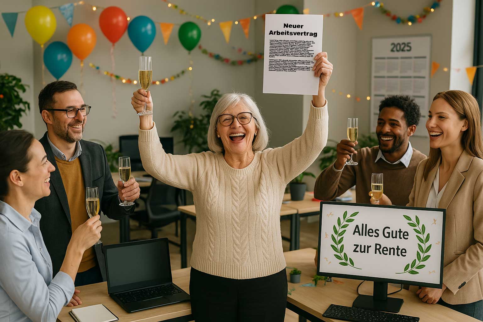 Arbeitsvertrag nach der Rente Arbeitsvertrag nach der Rente